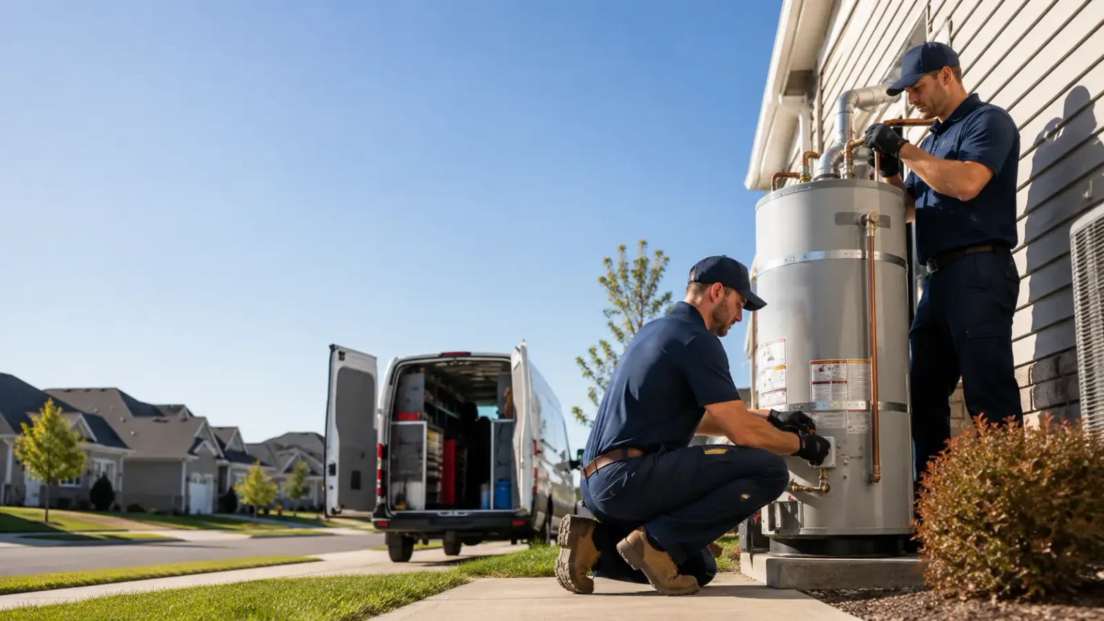 Water Heater Installation in Bayside, TX